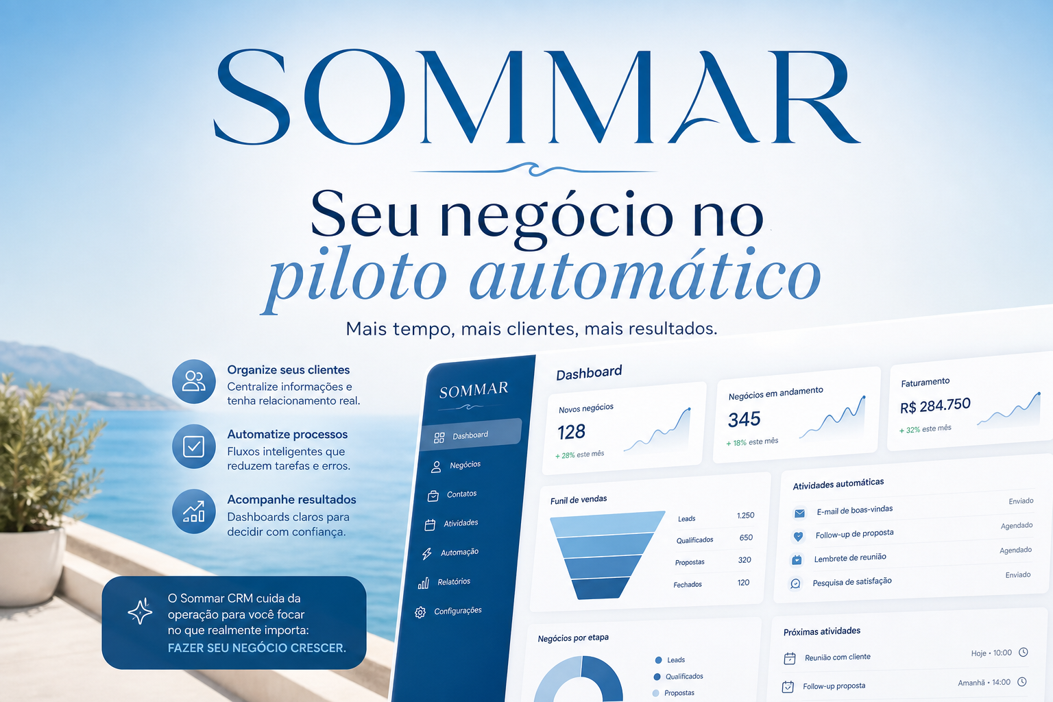 Criativo Sommar — piloto automático