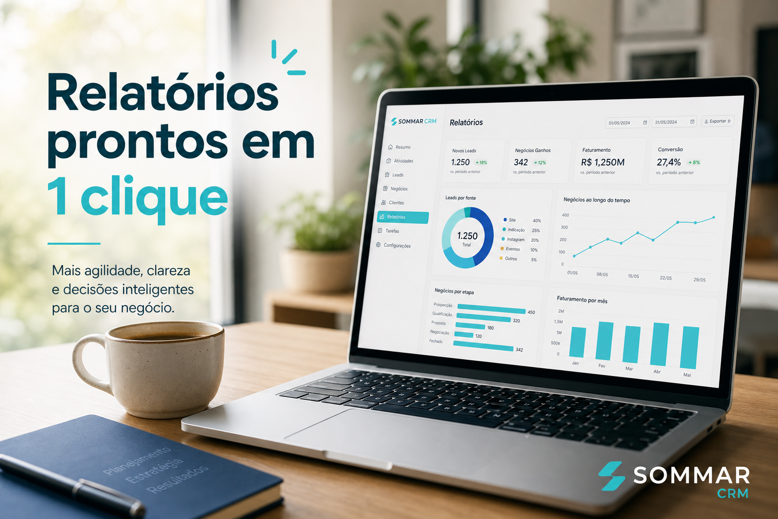 Criativo Sommar — relatórios