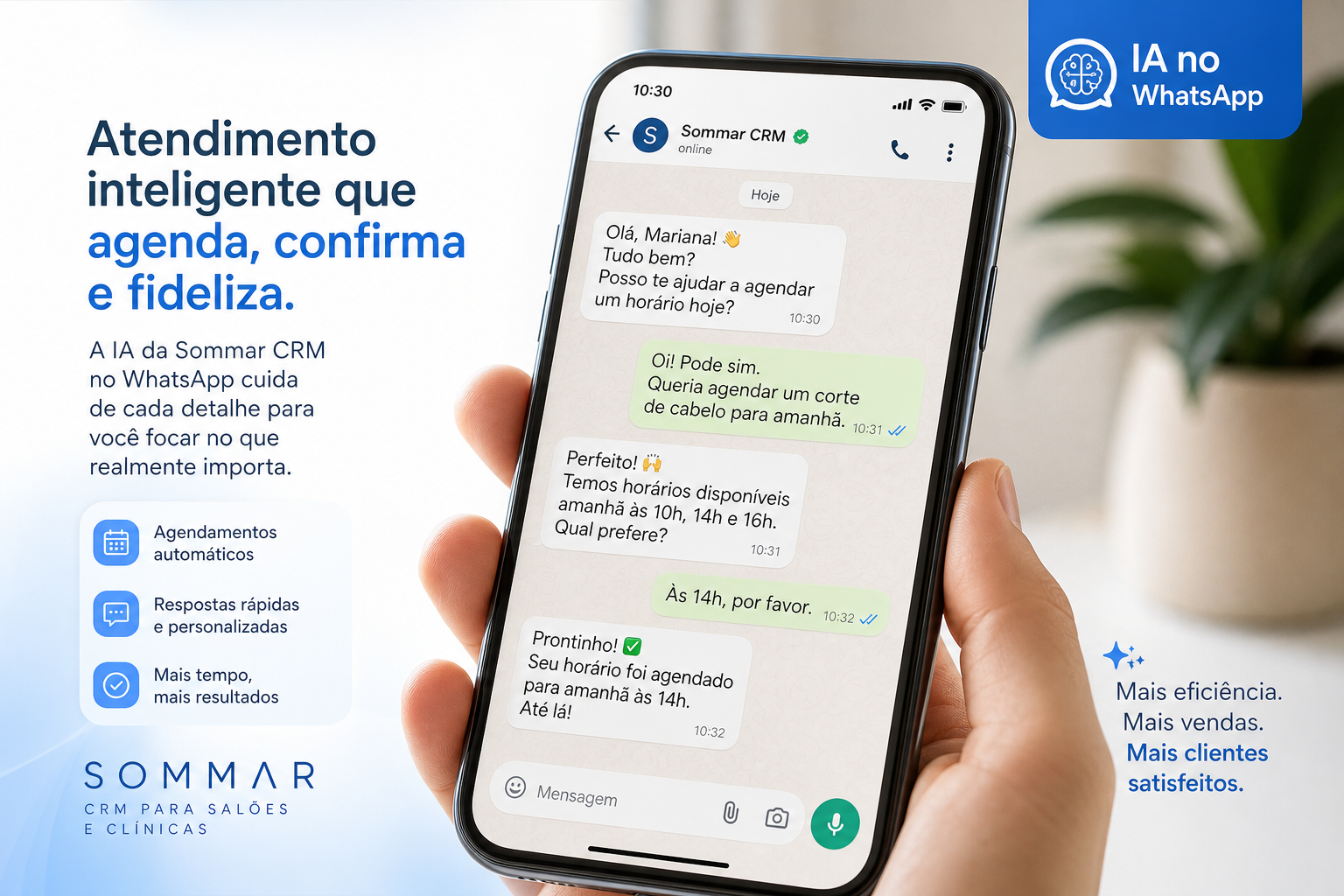 Criativo Sommar — IA no WhatsApp